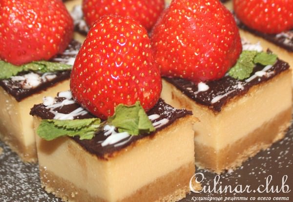 Карамельный чизкейк «Dulce de Leche»