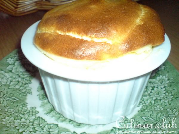 Творожное суфле с нежной лимонной ноткой