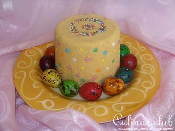 "Янтарная" пасха из янтарного края!