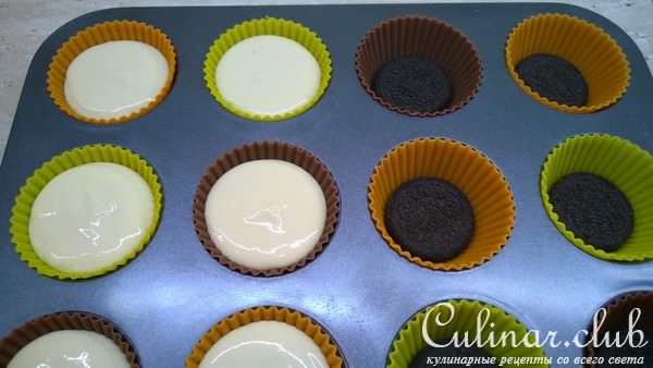 Карамельные мини чизкейки