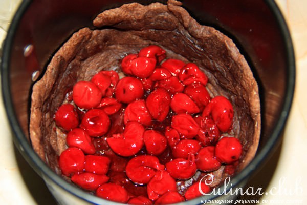 Чизкейк "Triple "C" (Cognac, Cherry, Chocolate)