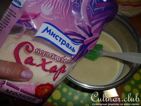 ВОСТОЧНЫЙ ЩЕРБЕТ НА СГУЩЕННОМ МОЛОКЕ