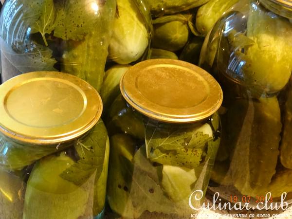 Хрустящие маринованные огурчики