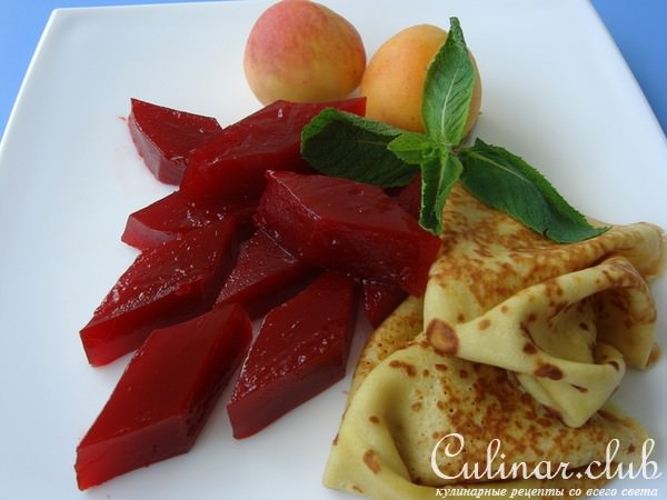 Мармелад из клубники (гарнир для десертов).