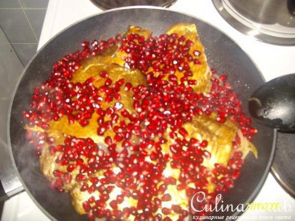 Копченая рыба с Гранатом