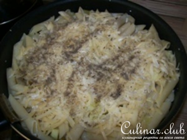 Макароны с кабачком