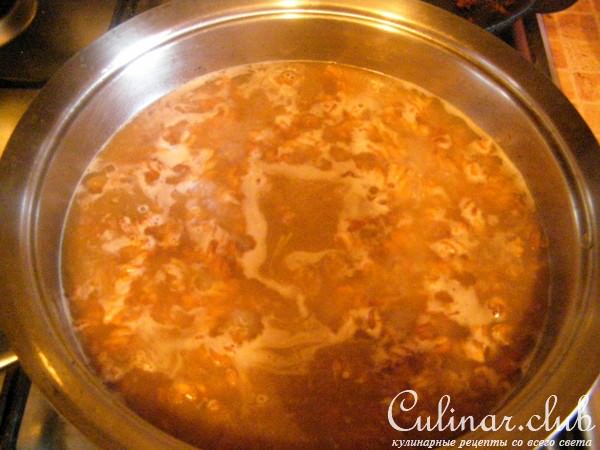 Жареные макароны с соусом из мацони