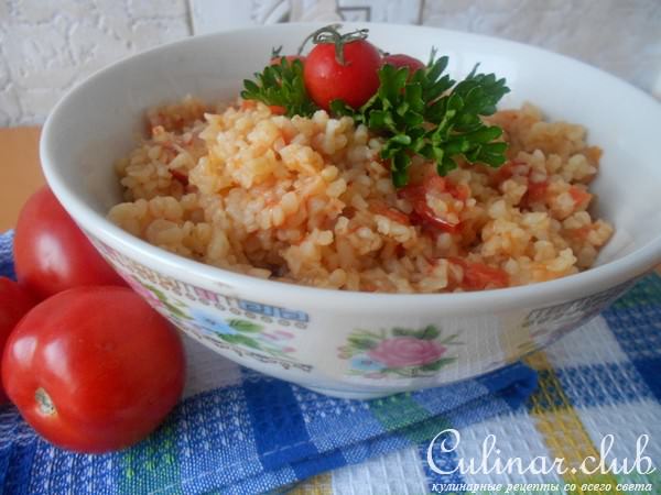 Каша из булгура в мультиварке (кашеварке).