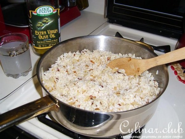 Плов с cranberry (клюква)