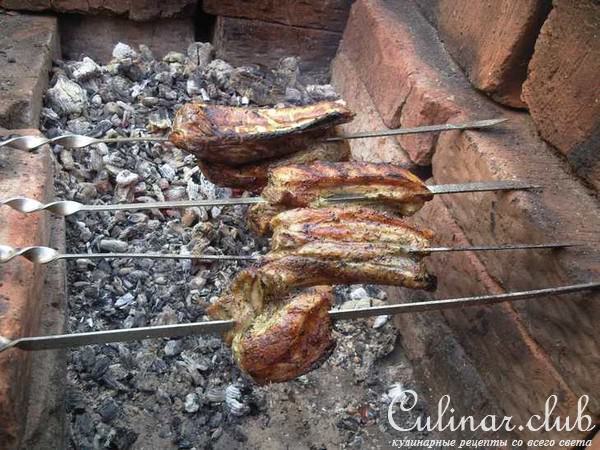 перчик запеченый + шашлычок