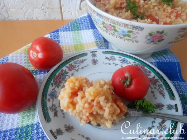 Каша из булгура в мультиварке (кашеварке).