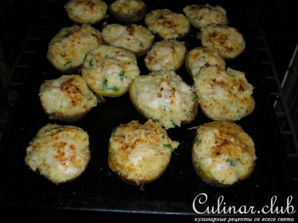 Дважды запеченный картофель