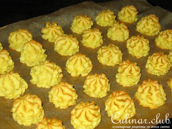 Картофельный гарнир "Герцогиня" (patate "duchesse")