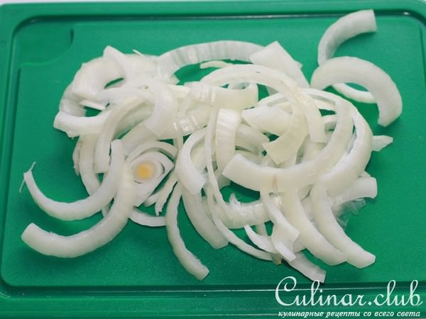Картофель тушёный с луком по узбекски