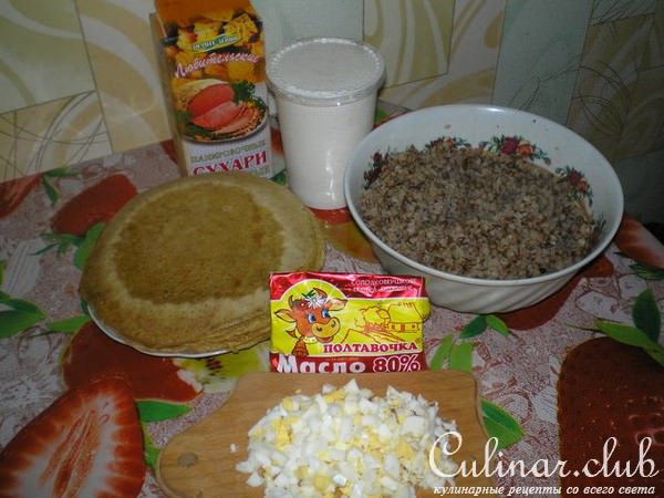 А-ля смоленская каша с блинчатым пирогом