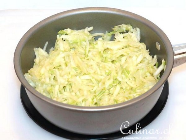 Каша гречневая, молочная с кабачком
