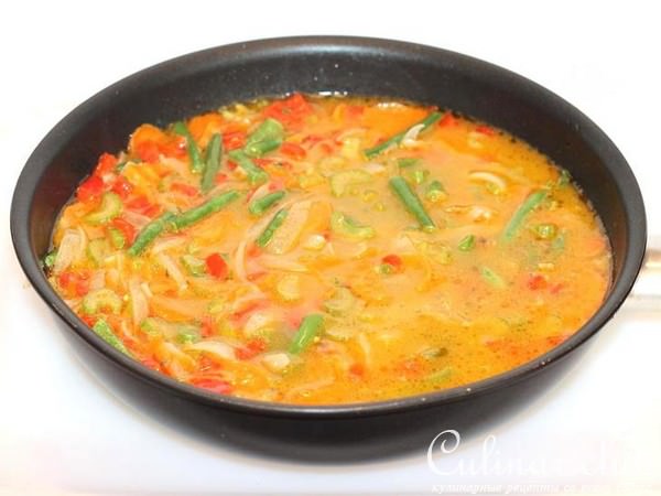 Пшенная каша с овощами
