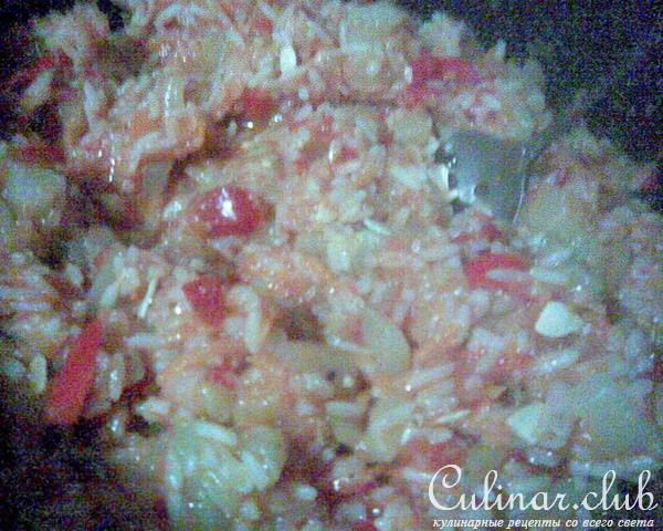 Рис с кабачками и цуккини