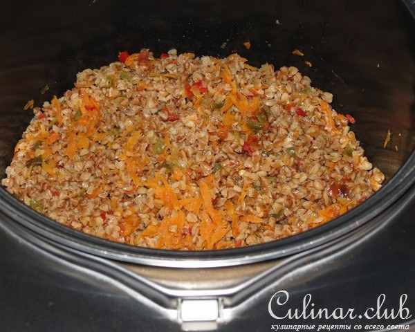Гречневая каша с овощами (Тест-драйв)