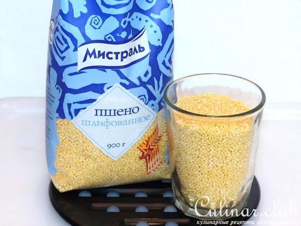 Пшенная каша с овощами