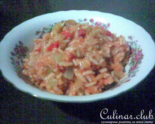 Рис с кабачками и цуккини