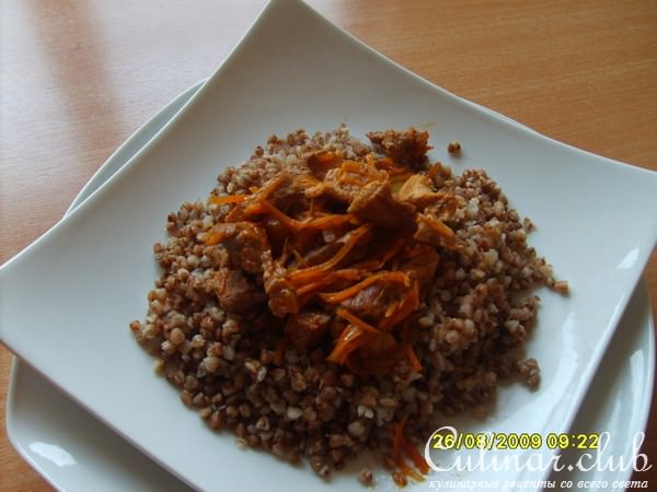 гречневая каша с мясом