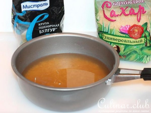Каша пшеничная с черносливом