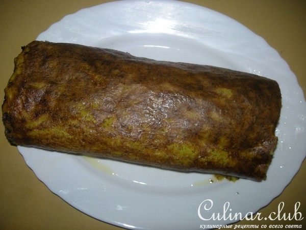 Картофельный рулет
