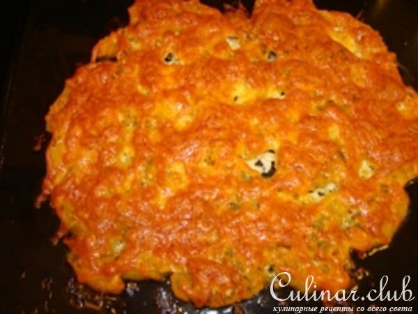 Тыква запеченная с чесноком и сыром