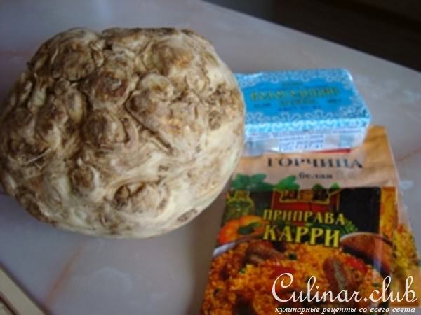 Печеный сельдерей