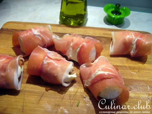 Фаршированная моцарелла ( Mozzarelle ripiene)