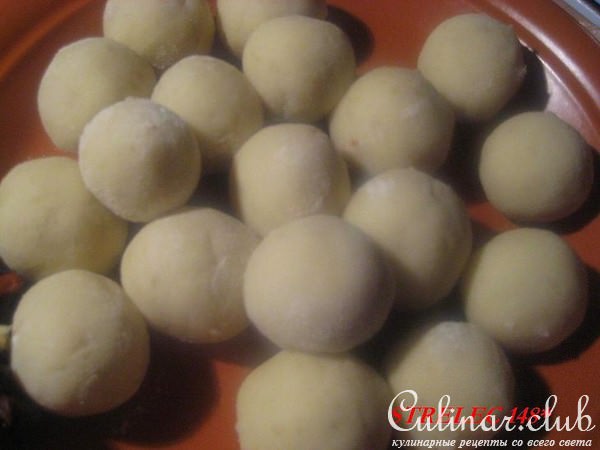 Клёцки с черносливом ПО-ФРИУЛЬСКИ.
