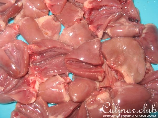 Куриные сердечки в кляре