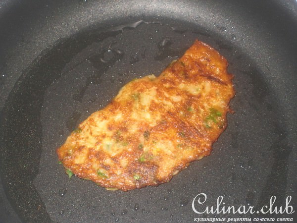 Кабачковые драники с ветчиной и сыром