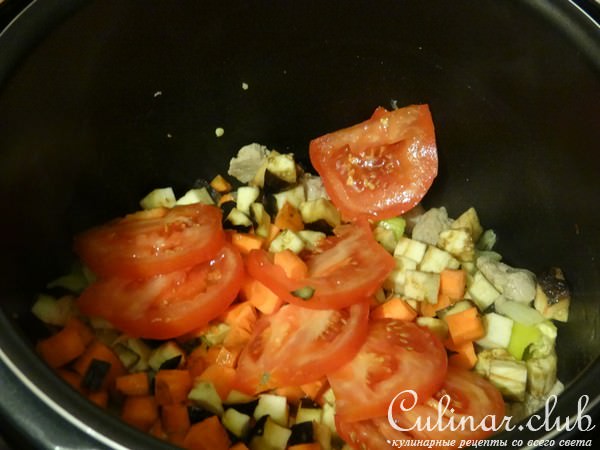 Подлива горчичная с фаршем и овощами (тест-драйв Vitek)