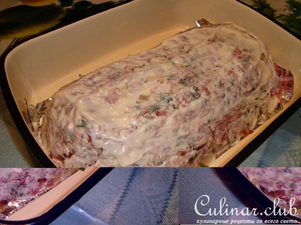 Мясной рулет