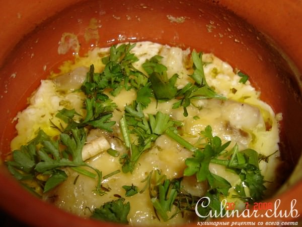 Рыба запечённая с сыром