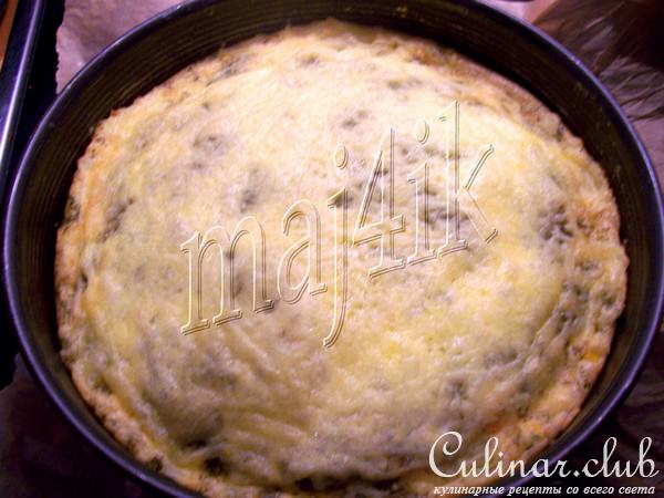 Нежная запеканка с кукурузой и сыром