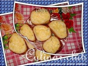 Хлебные гнезда с рыбкой