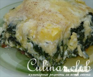Яйца со шпинатом в кремовом соусе. Не очень быстрый, но очень вкусный завтрак