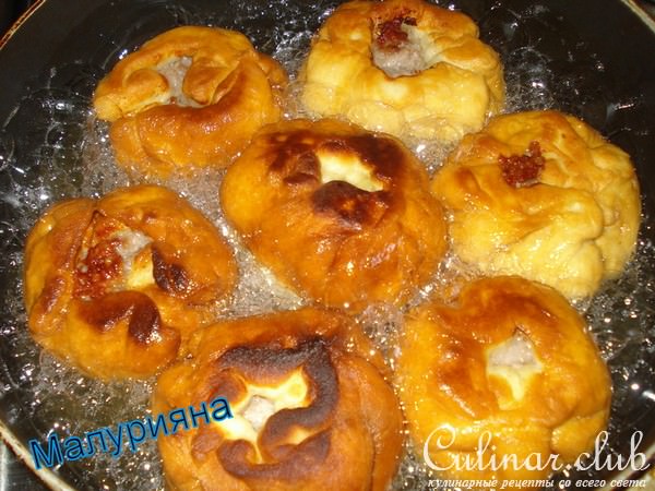Беляши со сметаной (вариант)