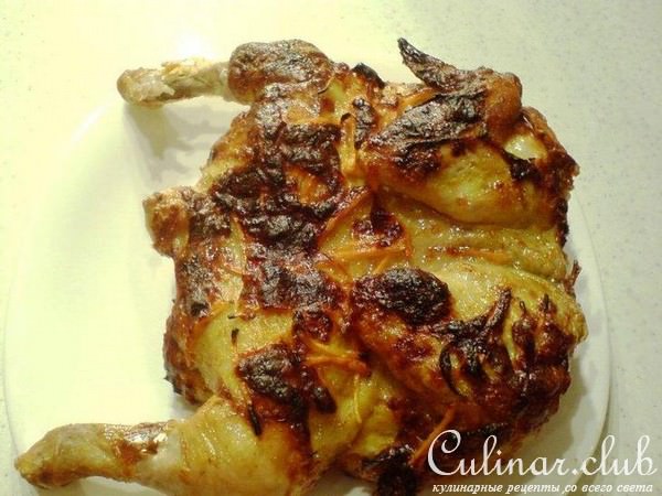 Курица (цыпленок) с сыром