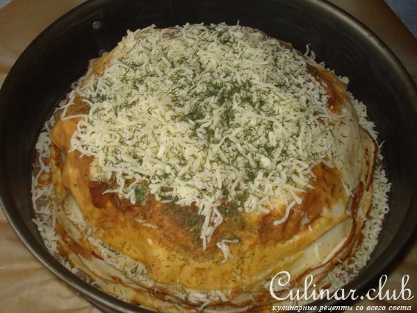 Блинчатый пирог