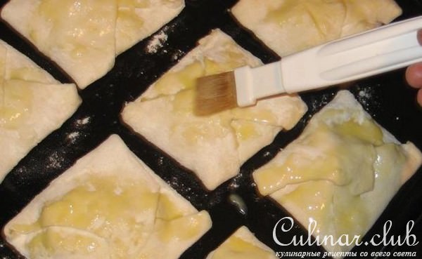 Конвертики с курицей и белыми грибами