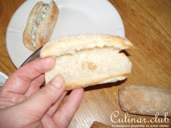 булочка с сюрпризом 