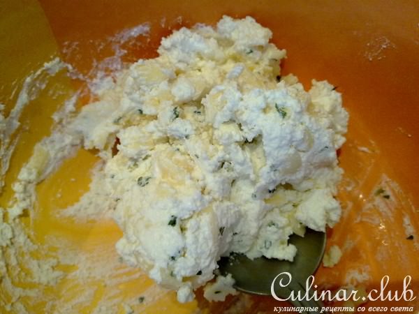 Конвертики из кабачков с творожно-сырной начинкой