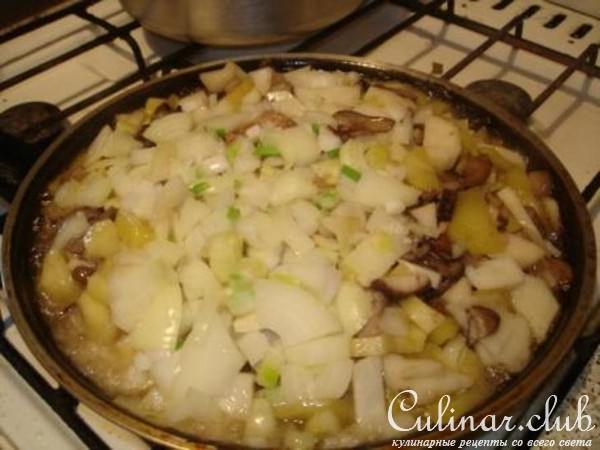 Грибы с картошкой