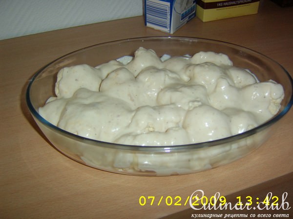 Гратэн из цветной капусты.