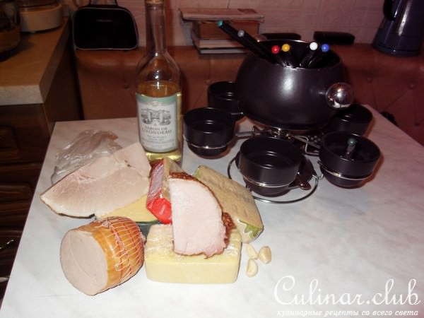 Классическое сырное фондю