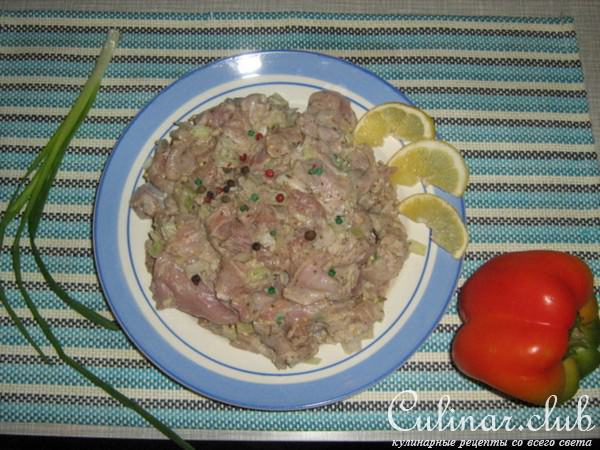 КРОЛИК в сметане под сырной корочкой